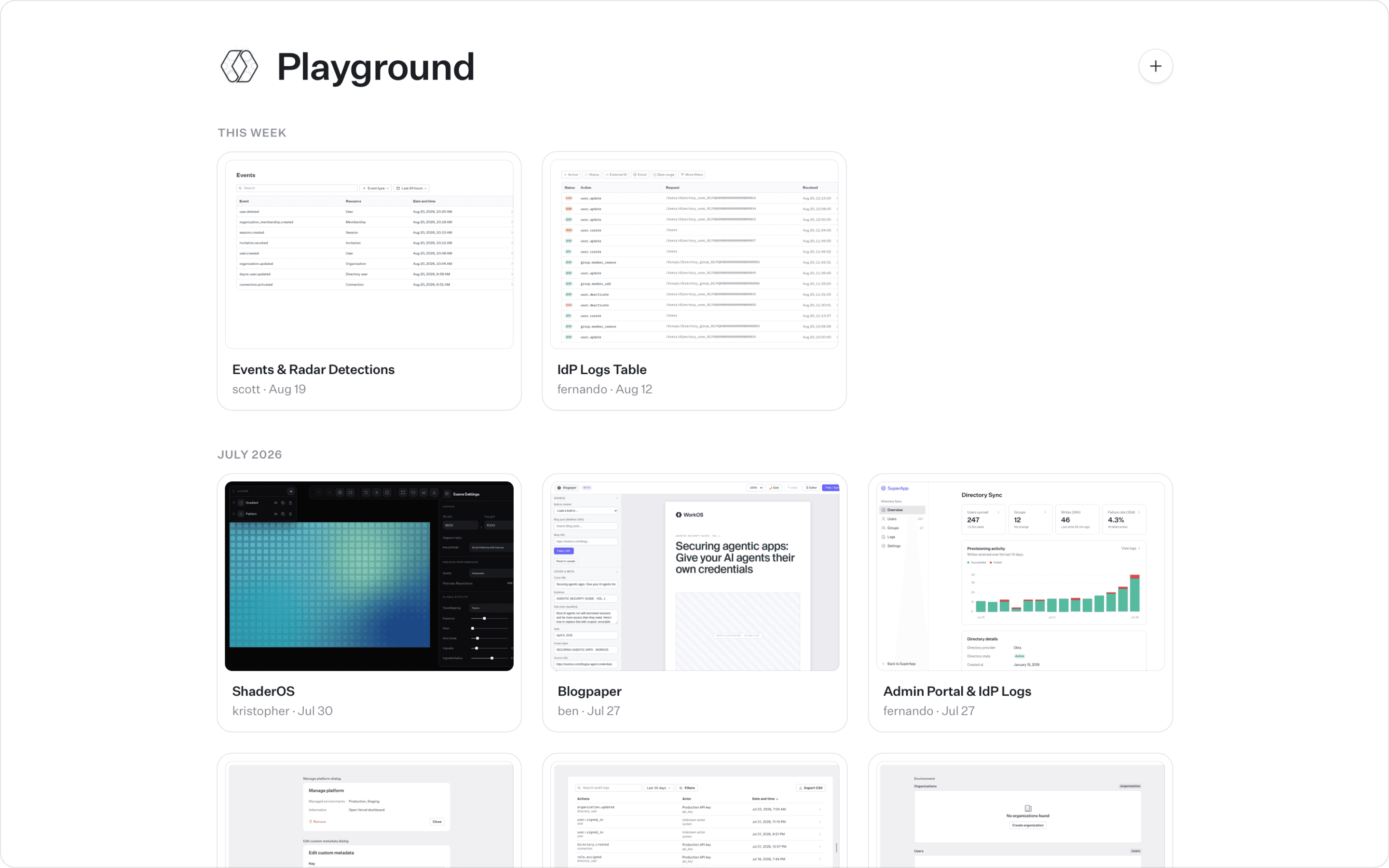 Design Playground